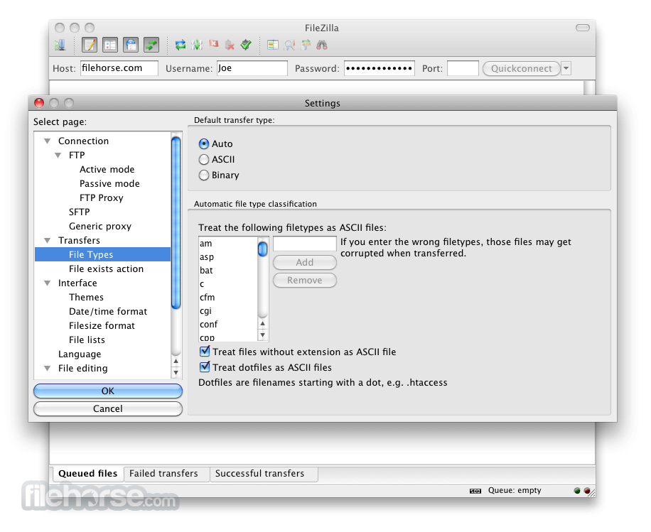 Filezilla For Mac Os X 10.8.5