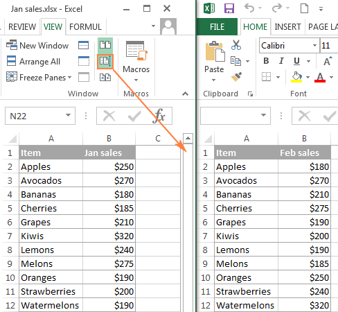 How to compare 2 excel files